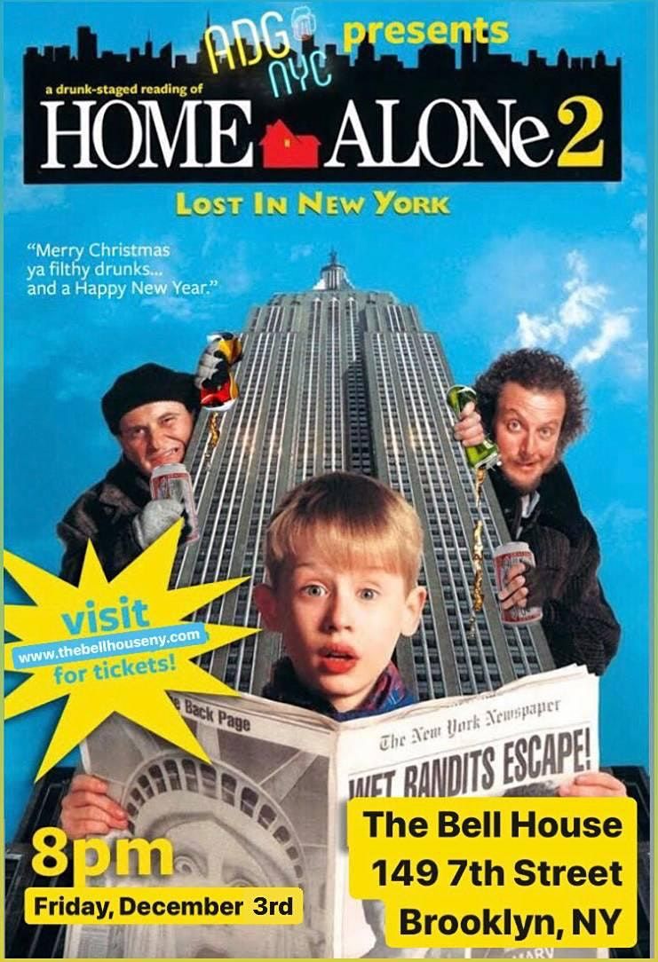 A Drinking Game NYC presents Home Alone 2: Lost in New York