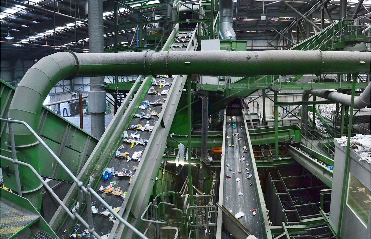 Recycle Week 2024 - See the Material Recycling Facility in action!