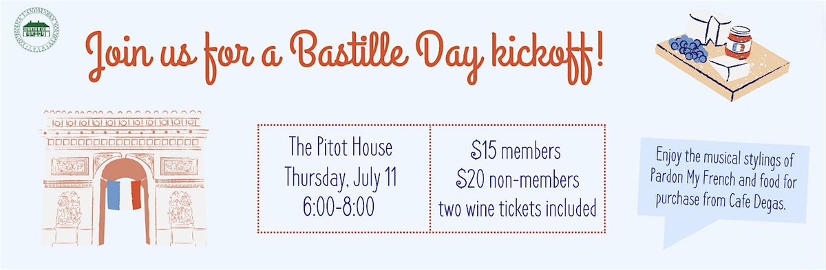 Bastille Day Kick-Off Party!