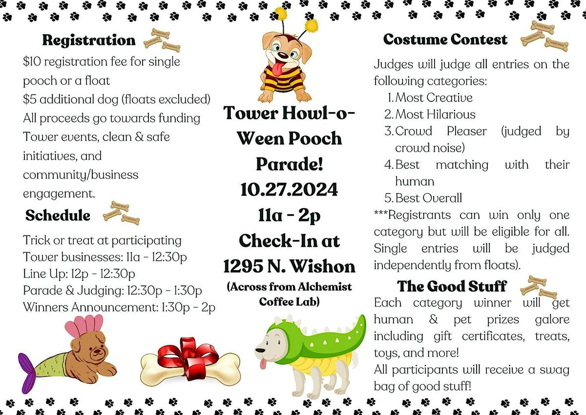 Tower Howl-o-Ween Pooch Parade!