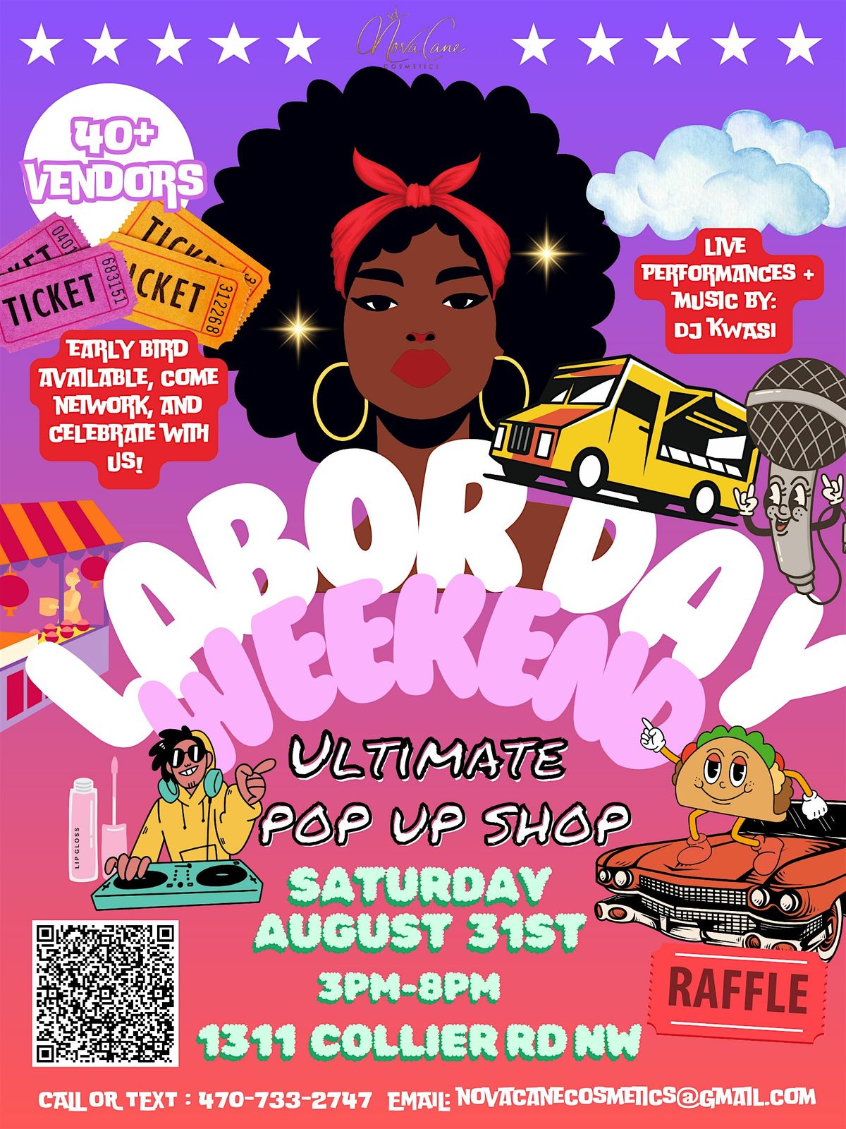 LABOR DAY POP UP SHOP