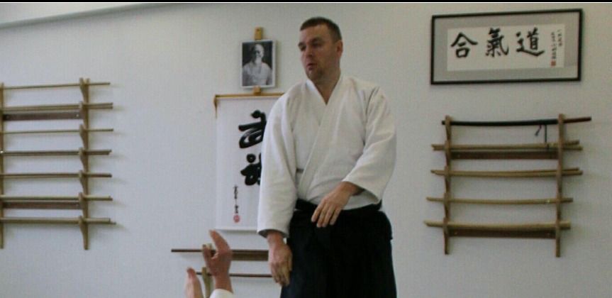 Kaeshiwaza Jani Tarkki 5.dan Shidoin aikidoleiri Seigikaissa