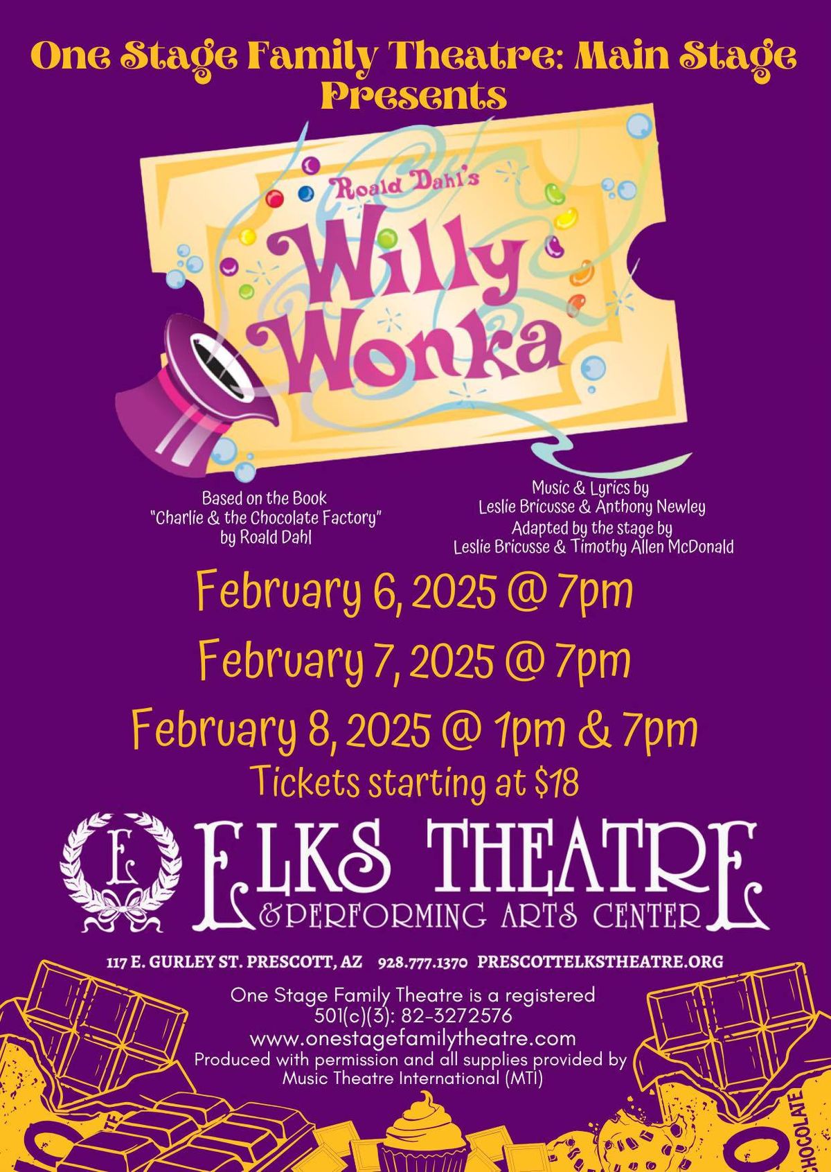 Roald Dahl's WILLY WONKA the musical