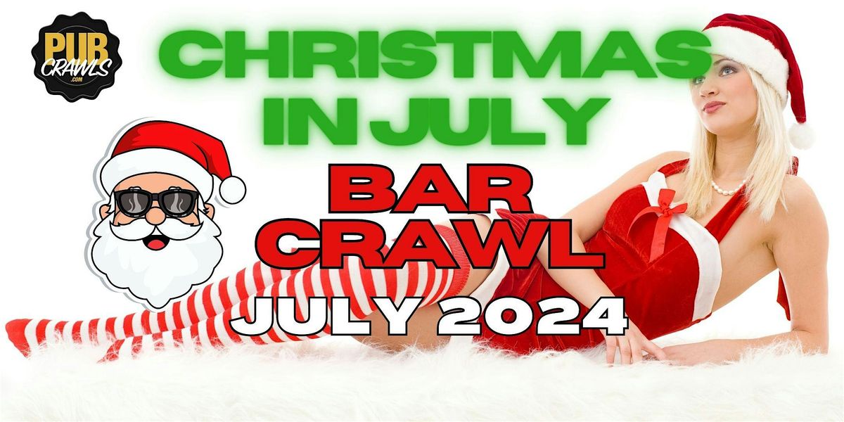 Honolulu Christmas in July Bar Crawl