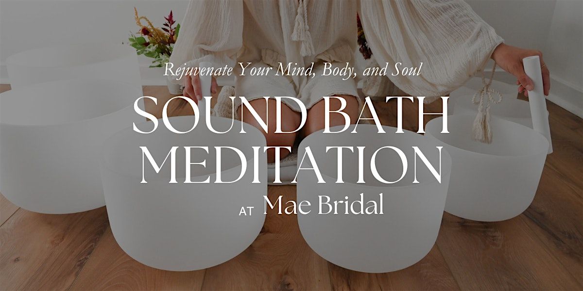 Sound Bath Meditation and Skincare