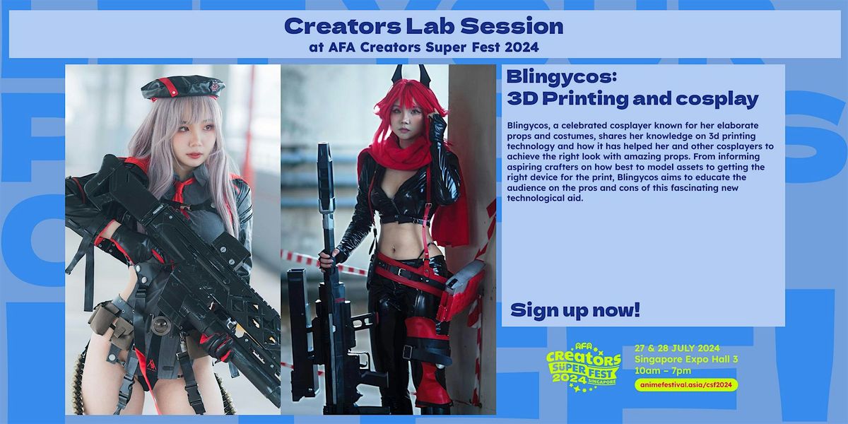 3D Printing and Cosplay with Blingy cos