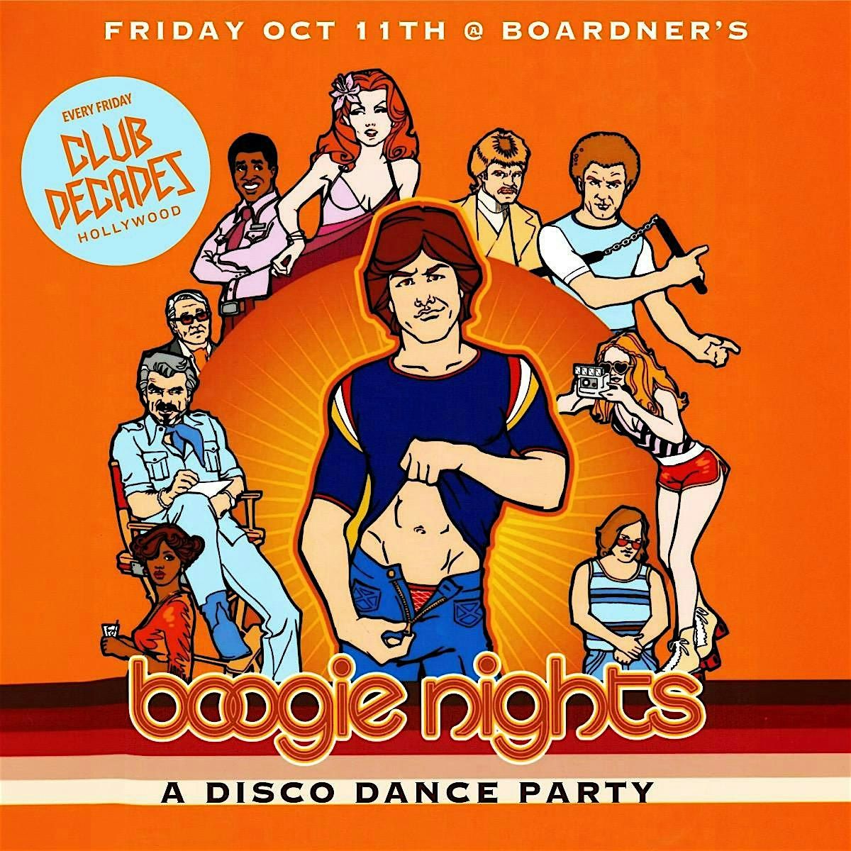 Boogie Nights - A Disco Dance Party 10\/11 @ Club Decades