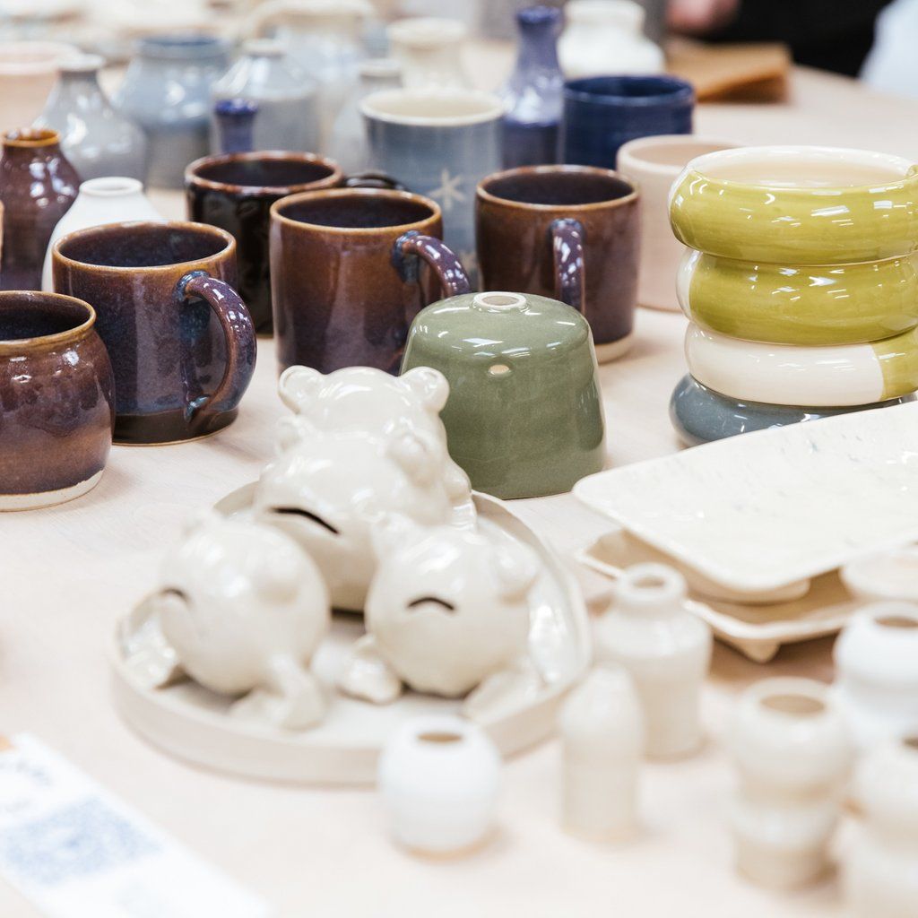 Ceramics Market and Small Matters Showcase