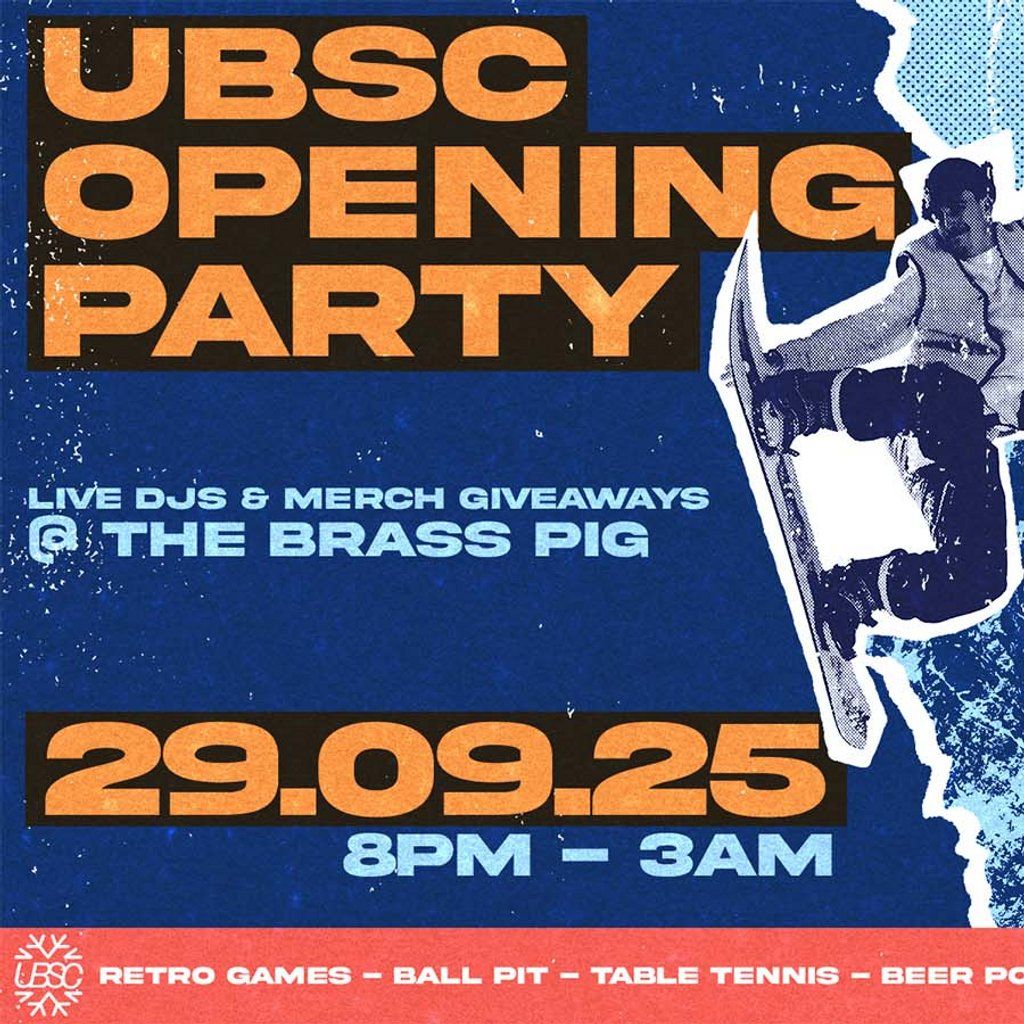 Utopia x UBSC - 29th September