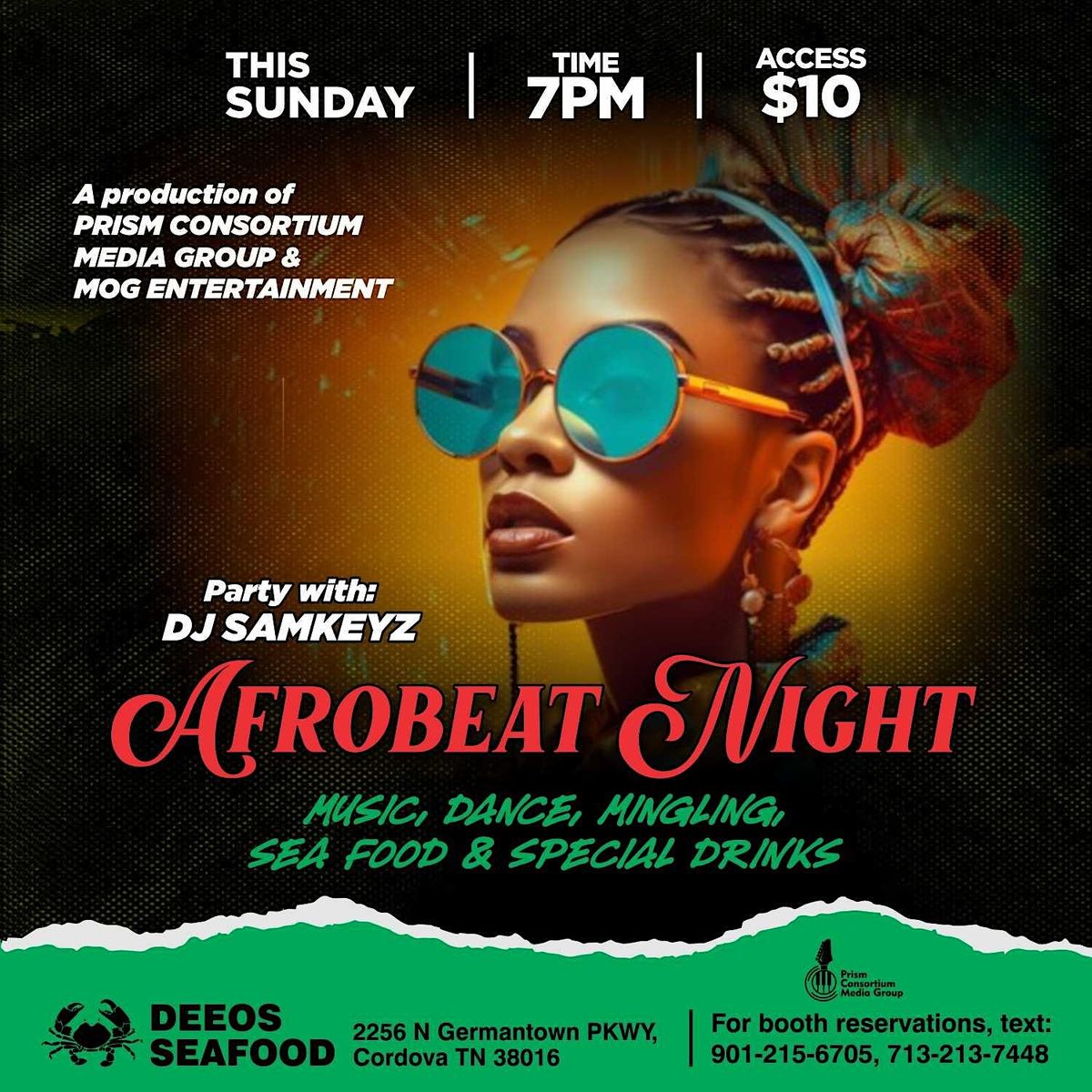 Afrobeats Sunday Night - Every Sunday Event