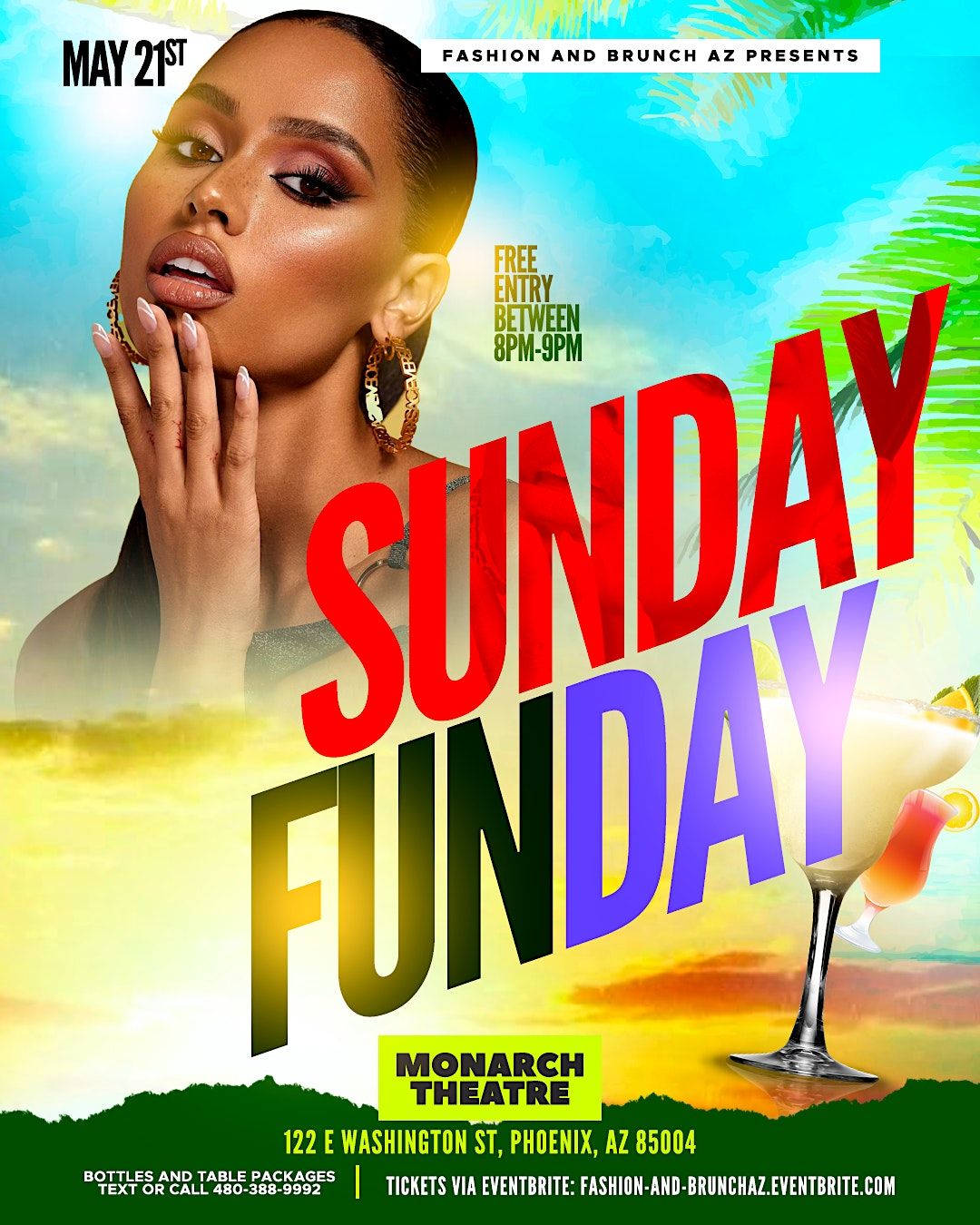 FASHION AND BRUNCH AZ PRESENTS SUNDAY FUNDAY