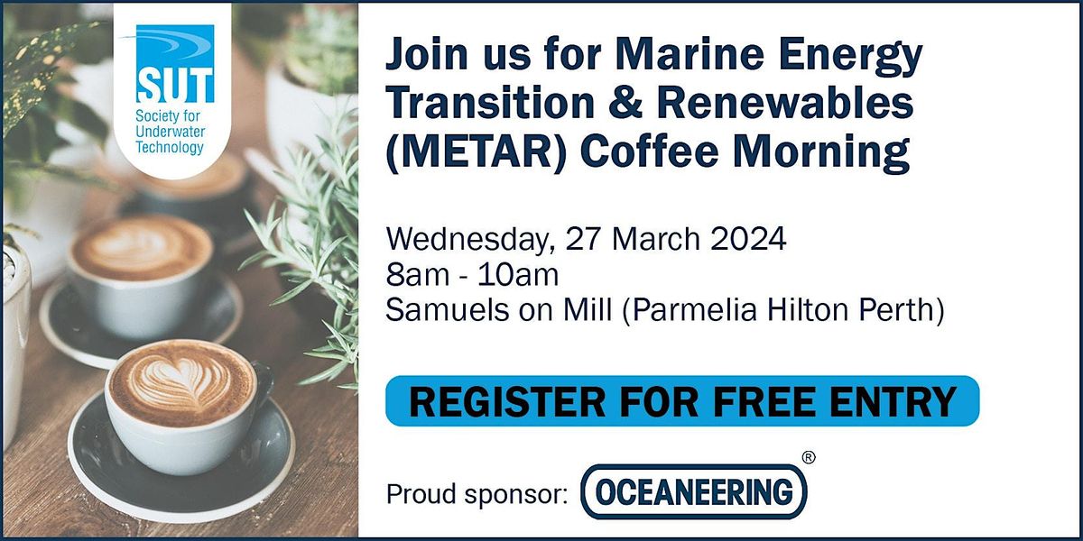 Monthly Marine Renewables Coffee Morning: March