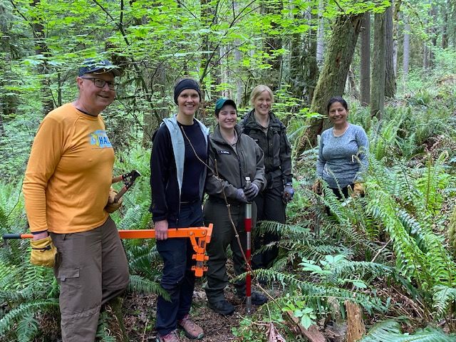 Restoration Event with WA State Parks at Squak Mountain