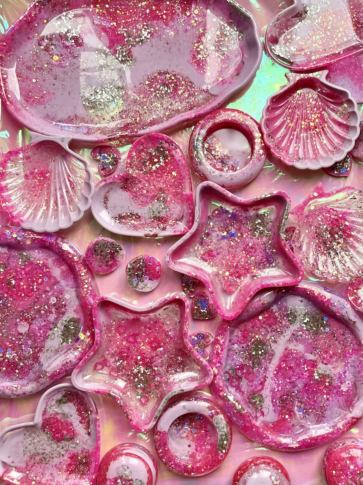 RESIN CASTING WORKSHOP - MAKE YOUR OWN SHELL JEWELLERY DISH