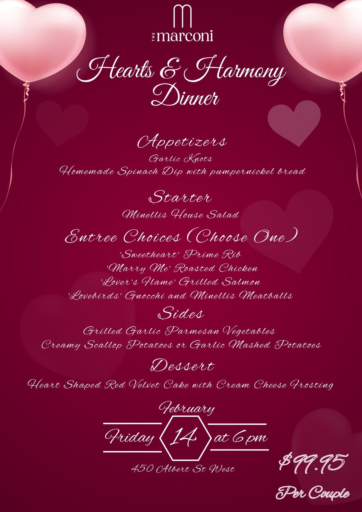 Hearts & Harmony Dinner