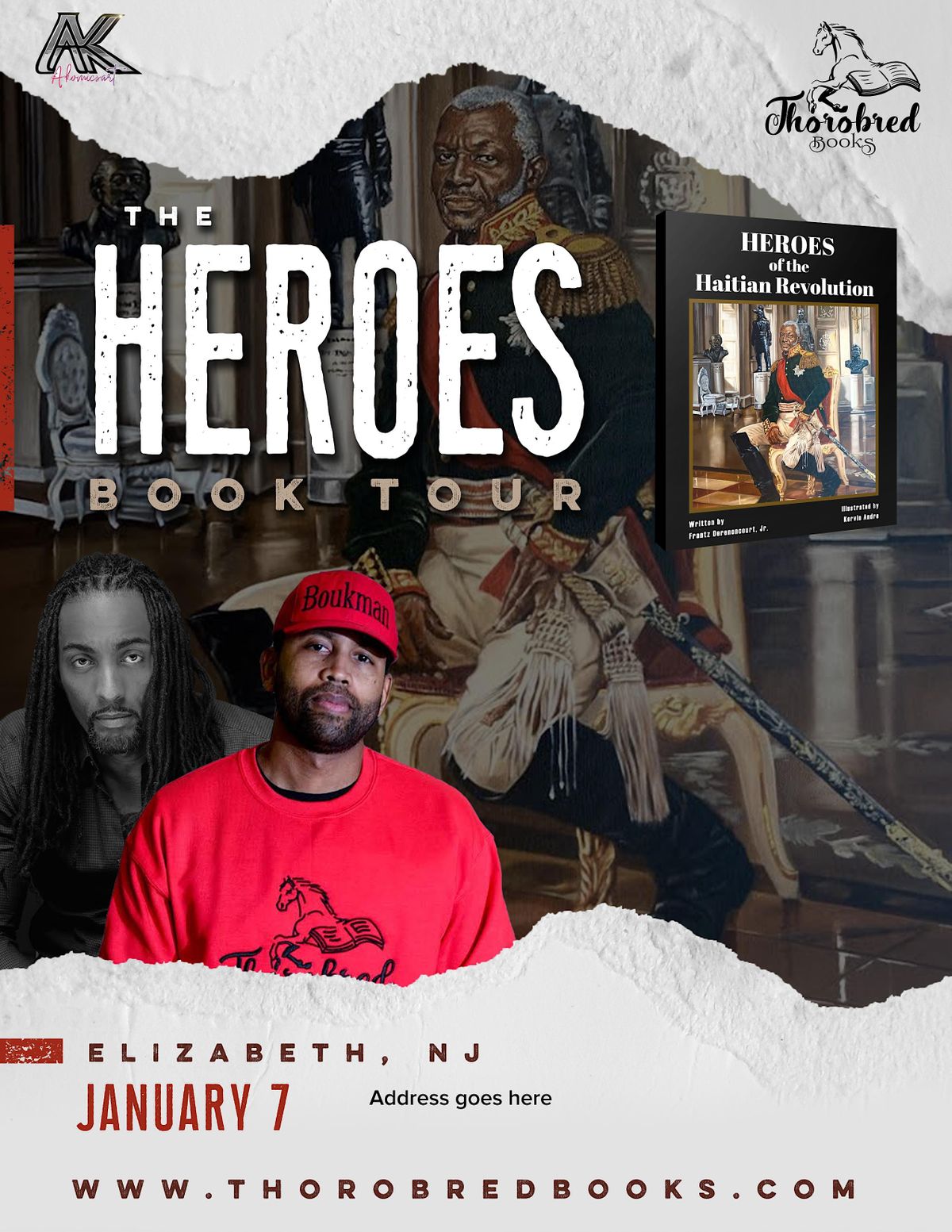 The Heroes Book and Art Tour - Atlanta, GA