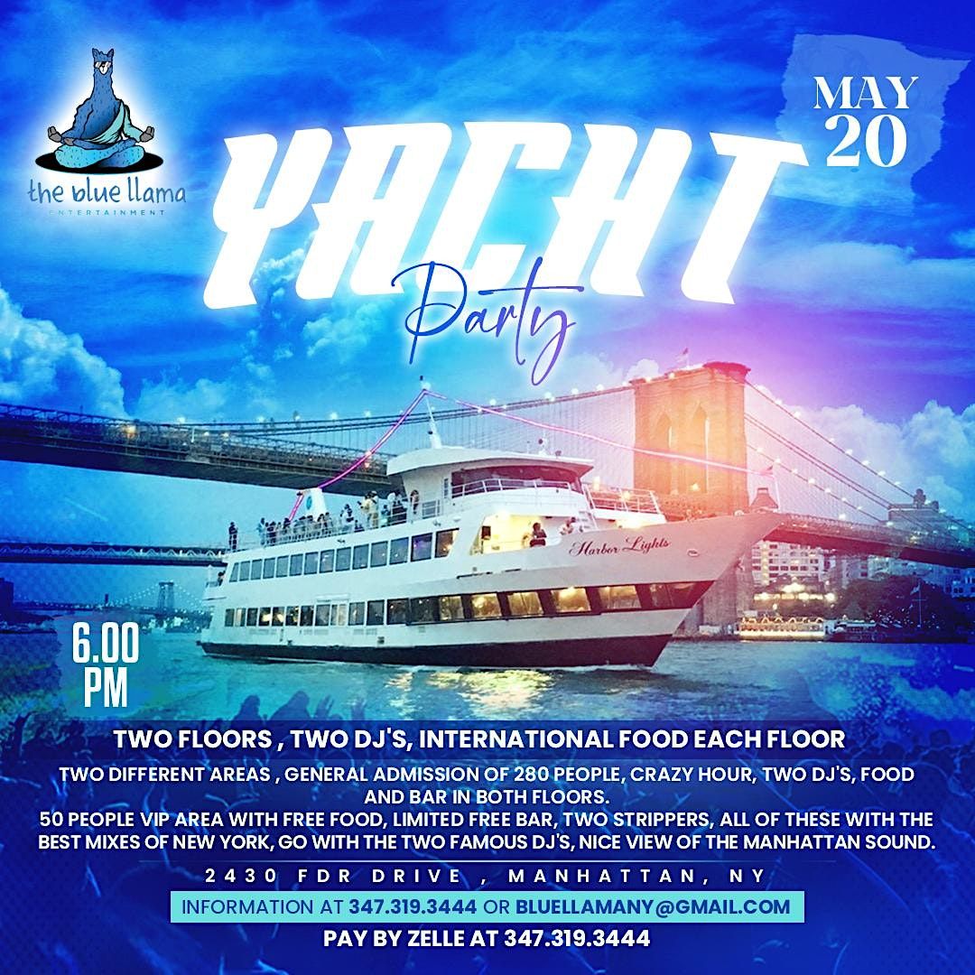 YACHT PARTY MAY 20