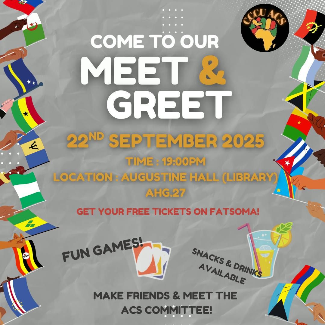CCCU ACS' MEET & GREET