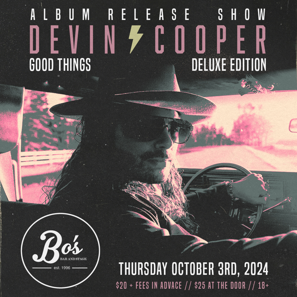 DEVIN COOPER I GOOD THINGS ALBUM RELEASE SHOW