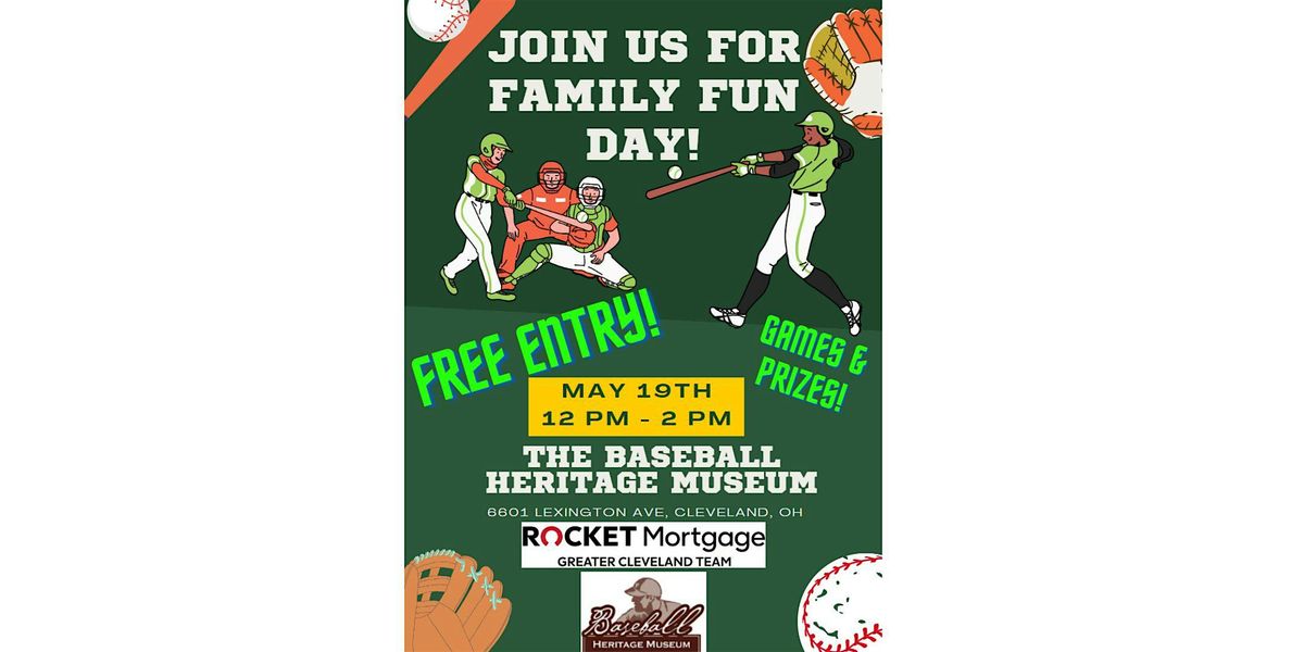 Family Fun Day at the Baseball Heritage Museum