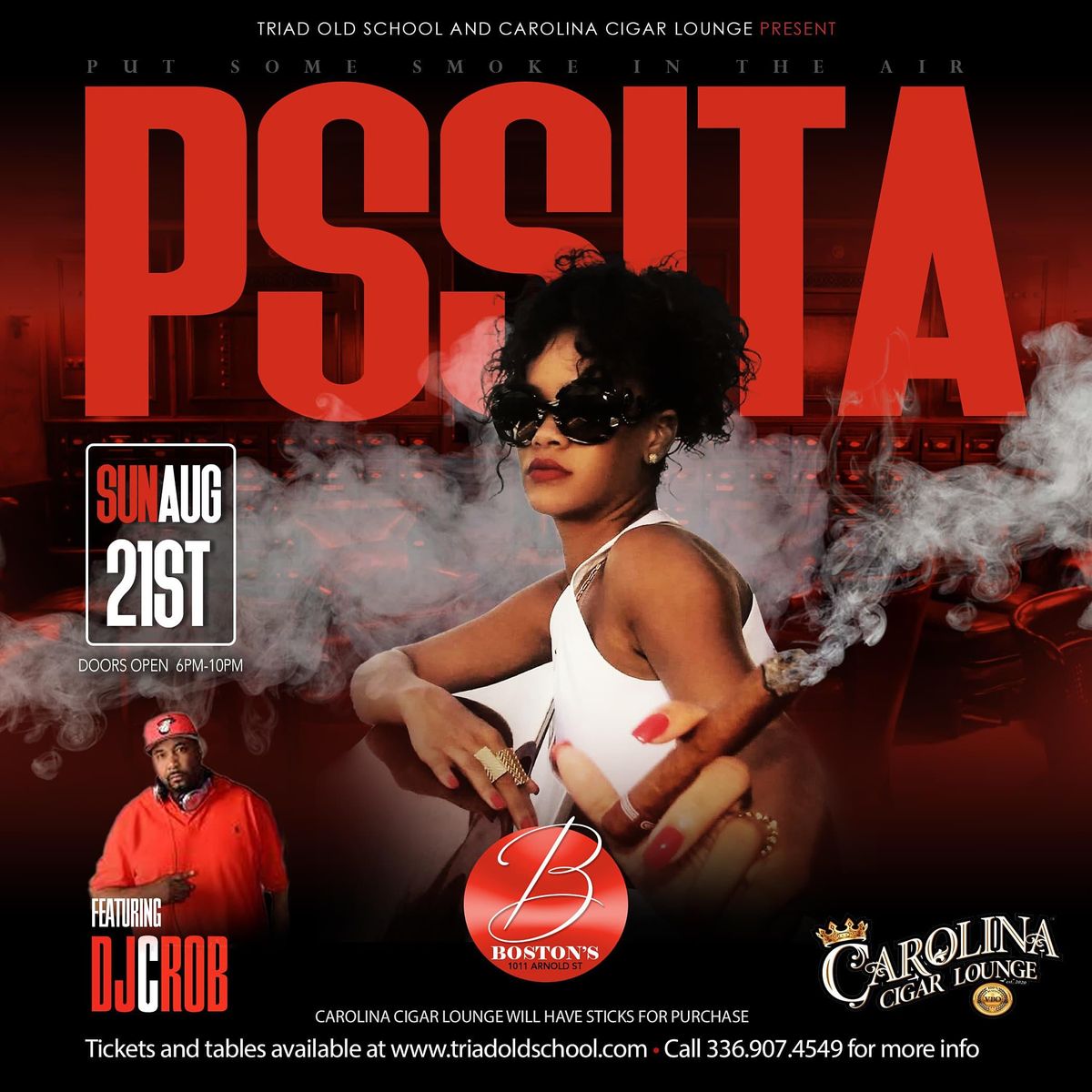 "PSSITA" hosted by CAROLINA CIGAR LOUNGE