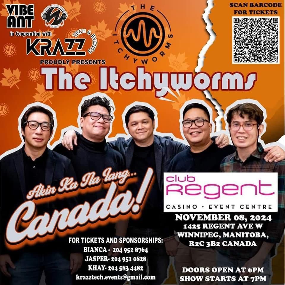 Akin Ka Na Lang\u2026 Winnipeg! The Itchyworms Canada Tour