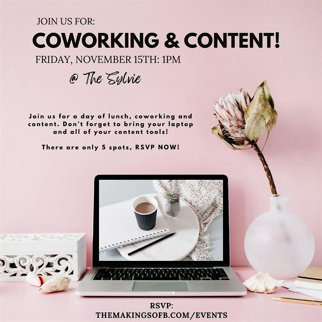 Goals with Girlfriends Presents: Coworking & Content