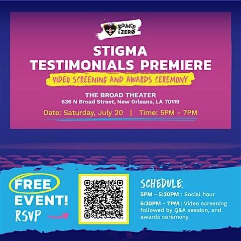 STIGMA TESTIMONIALS PREMIERE