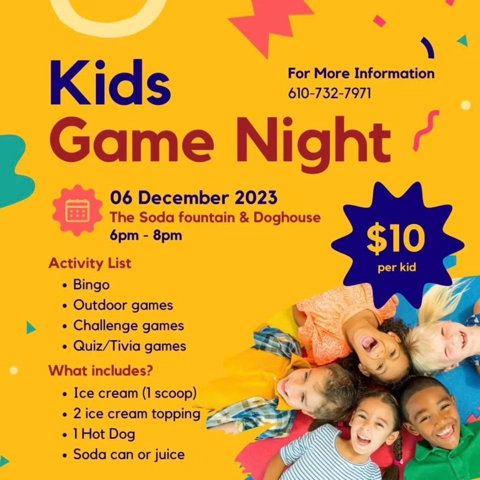 Kids Game Night
