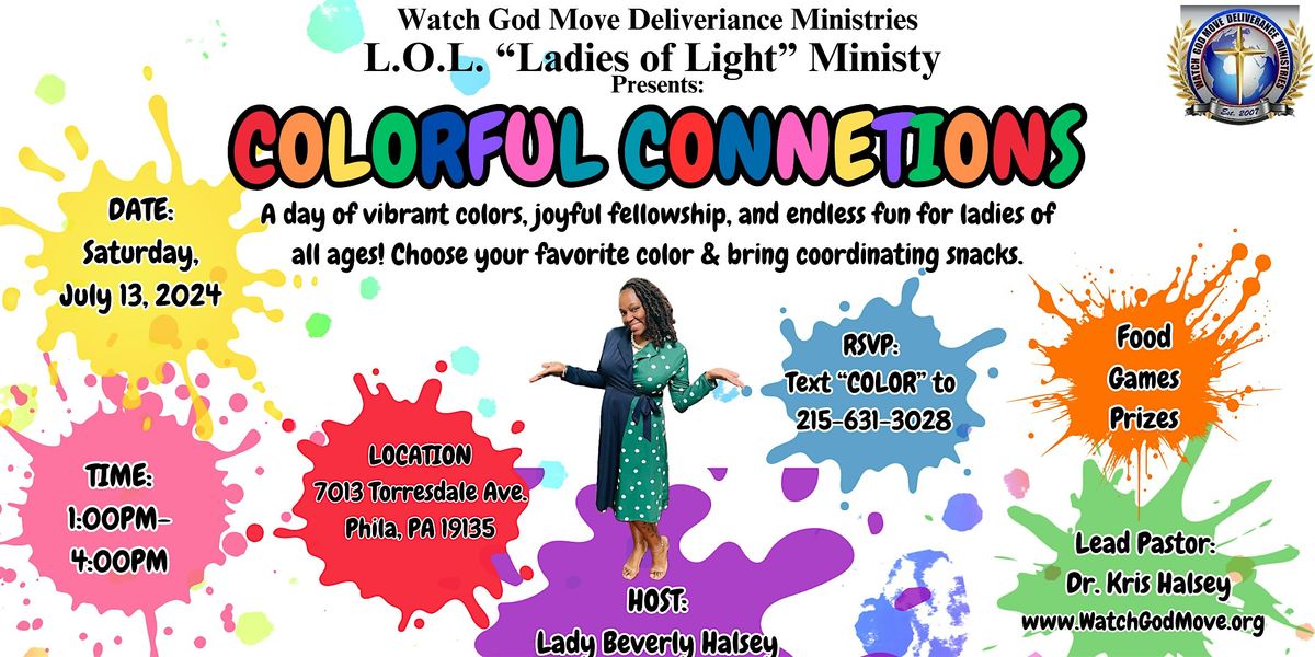 "Colorful Connections: A Joyful Day with Ladies of Light"