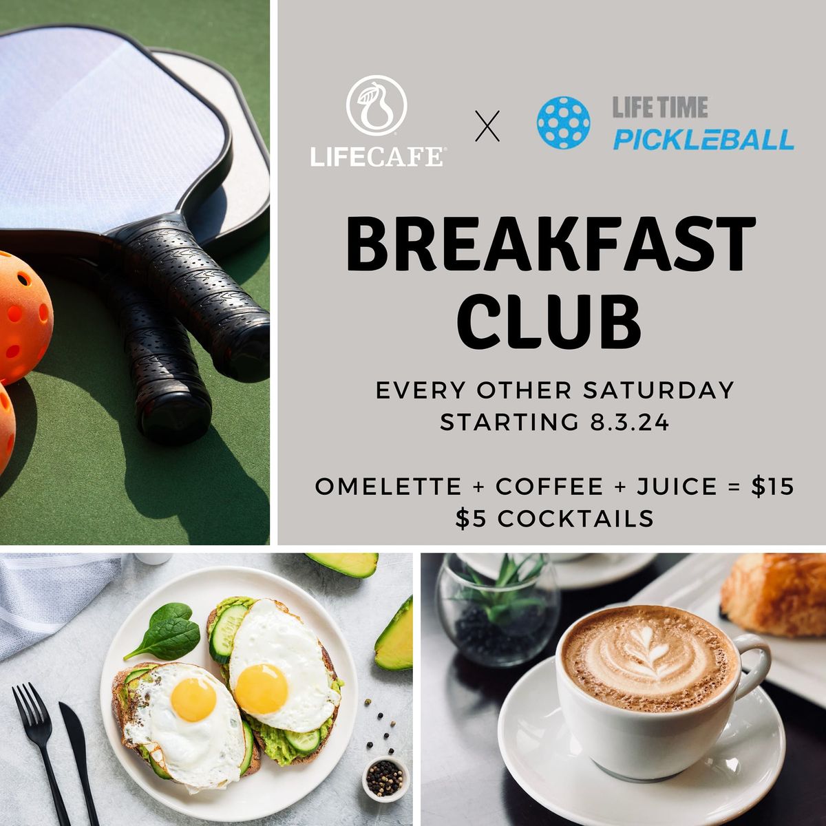 Pickleball x Breakfast Club