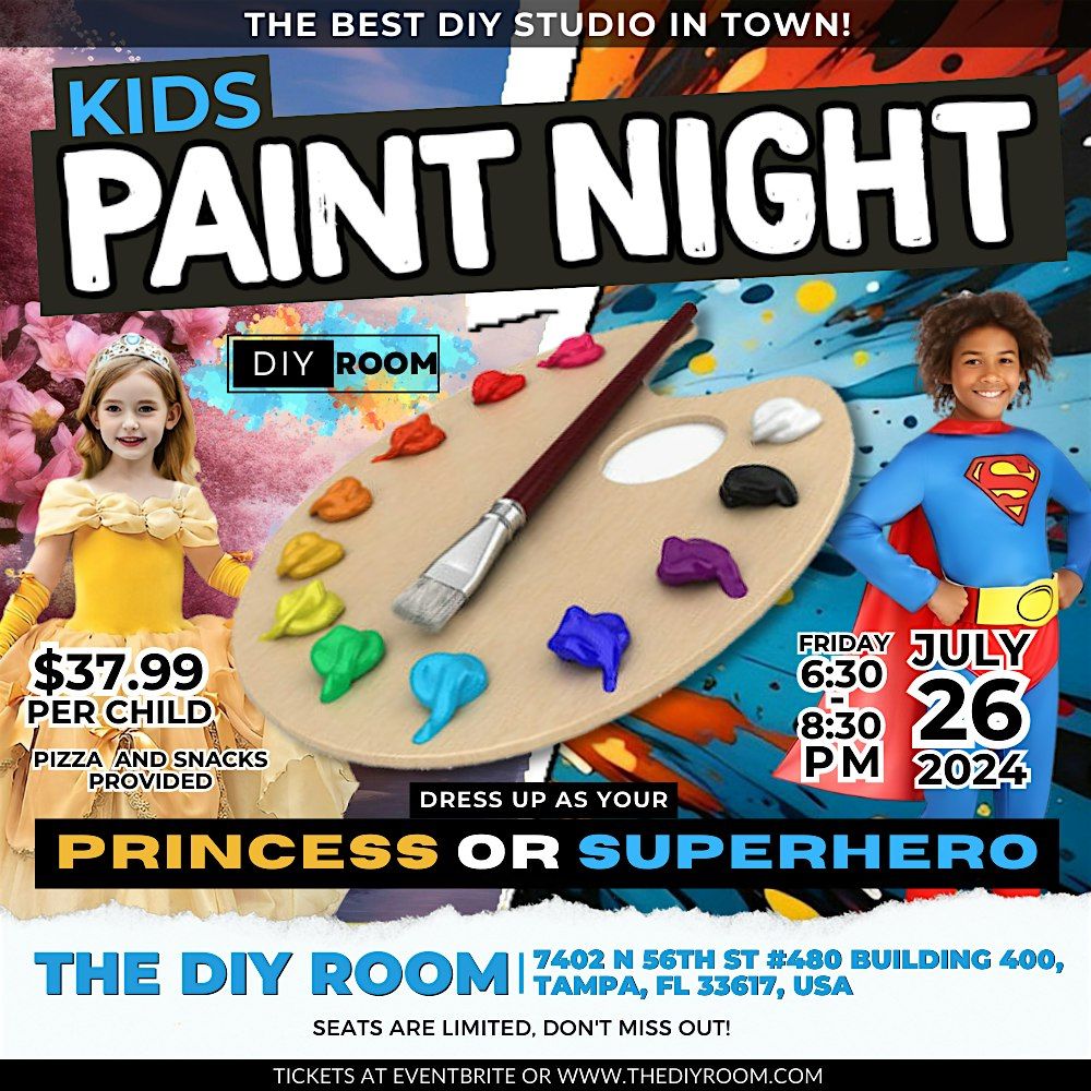 Kids Paint Night