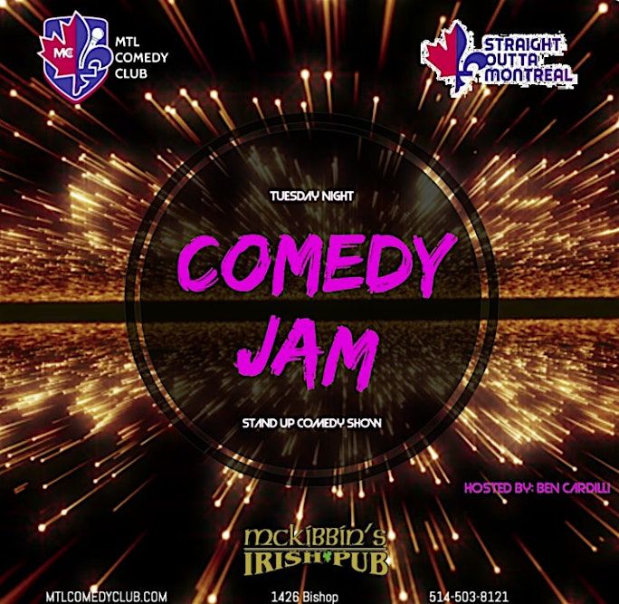 English Comedy Show In Montreal ( Stand-Up Comedy ) MTLCOMEDYCLUB.COM