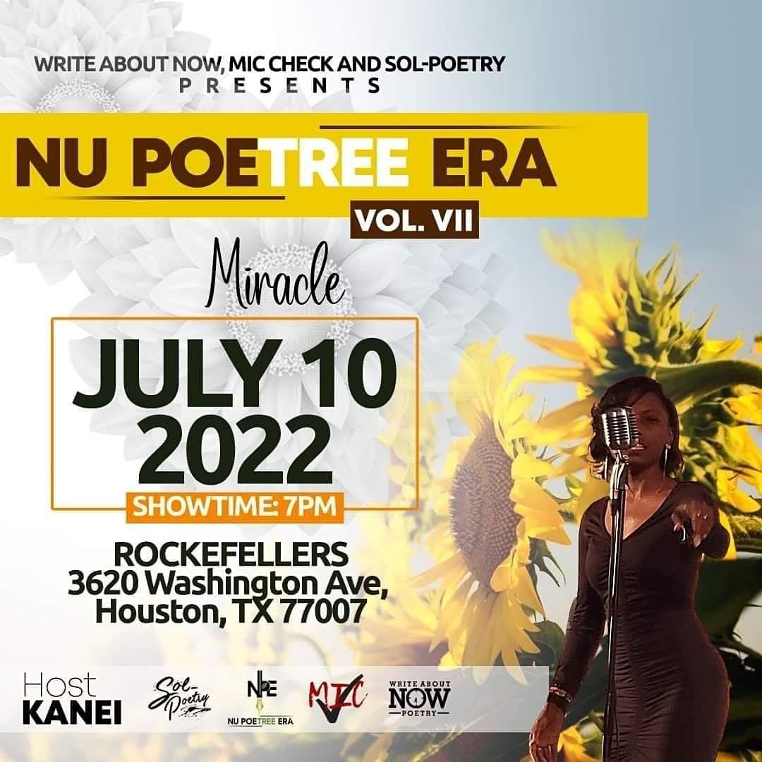 Nu PoeTree Era - Vol. 1.7 - Poetry Event (Miracle)