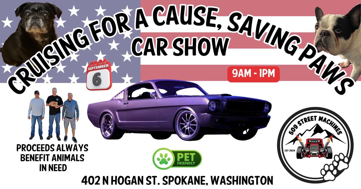 Cruising For A Cause, Saving Paws 509 