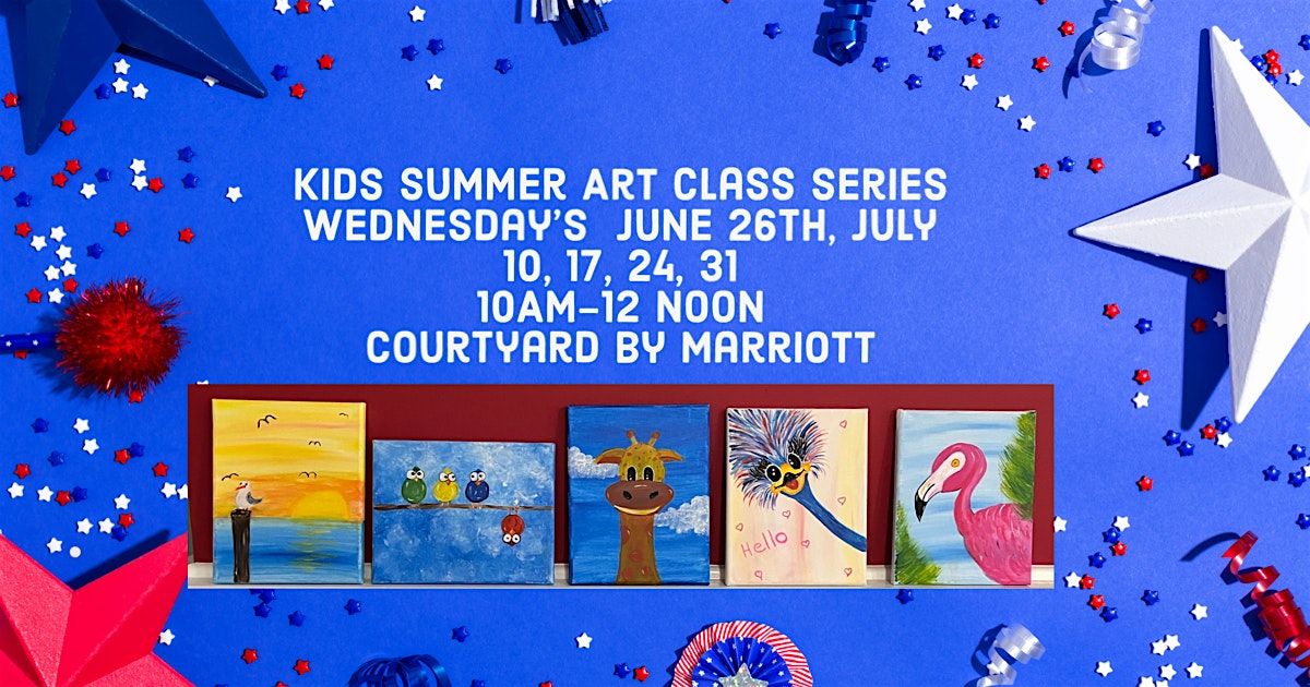 Kids Summer Art Class Series