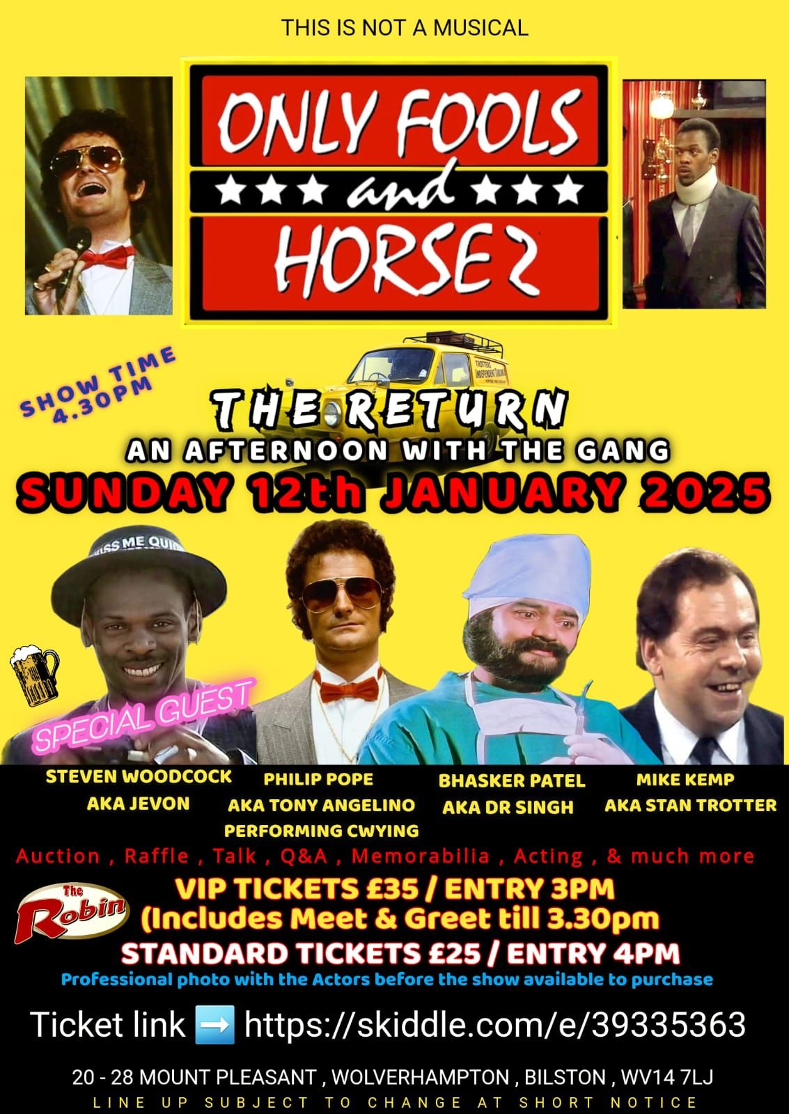 Only Fools and Horsez The Return: An Afternoon with The Gang