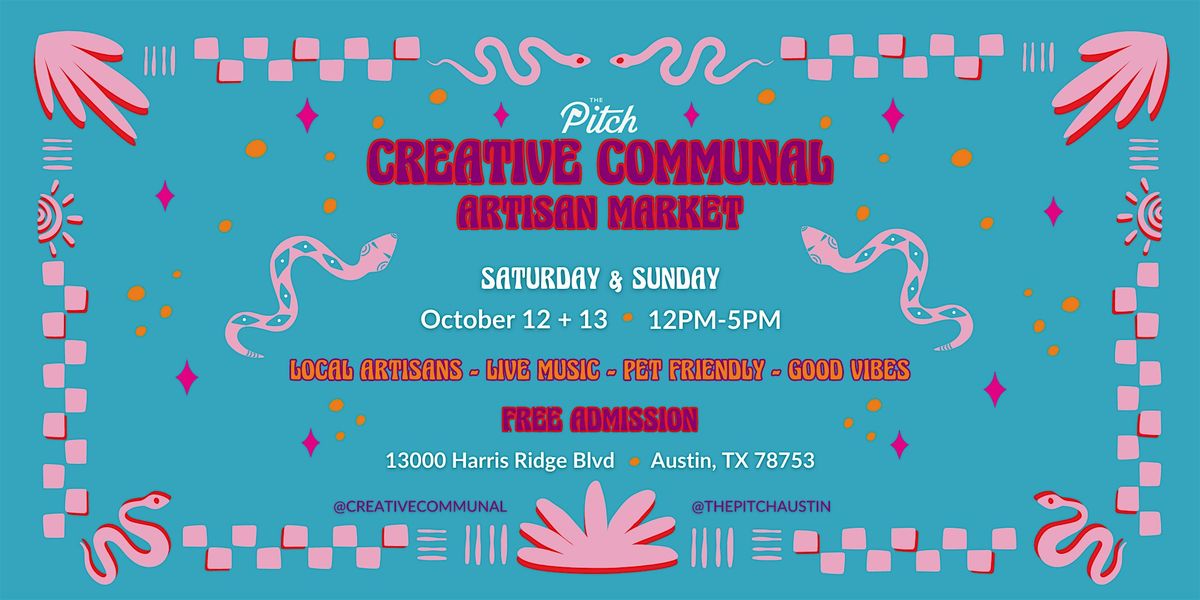 The Pitch x Creative Communal Artisan Market