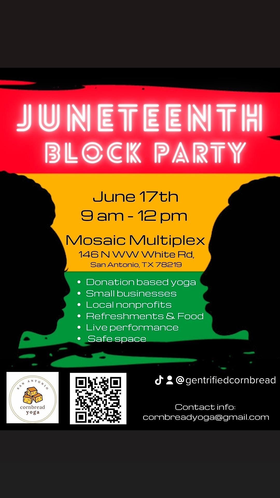 Juneteenth Block Party: Celebrating Community & Health
