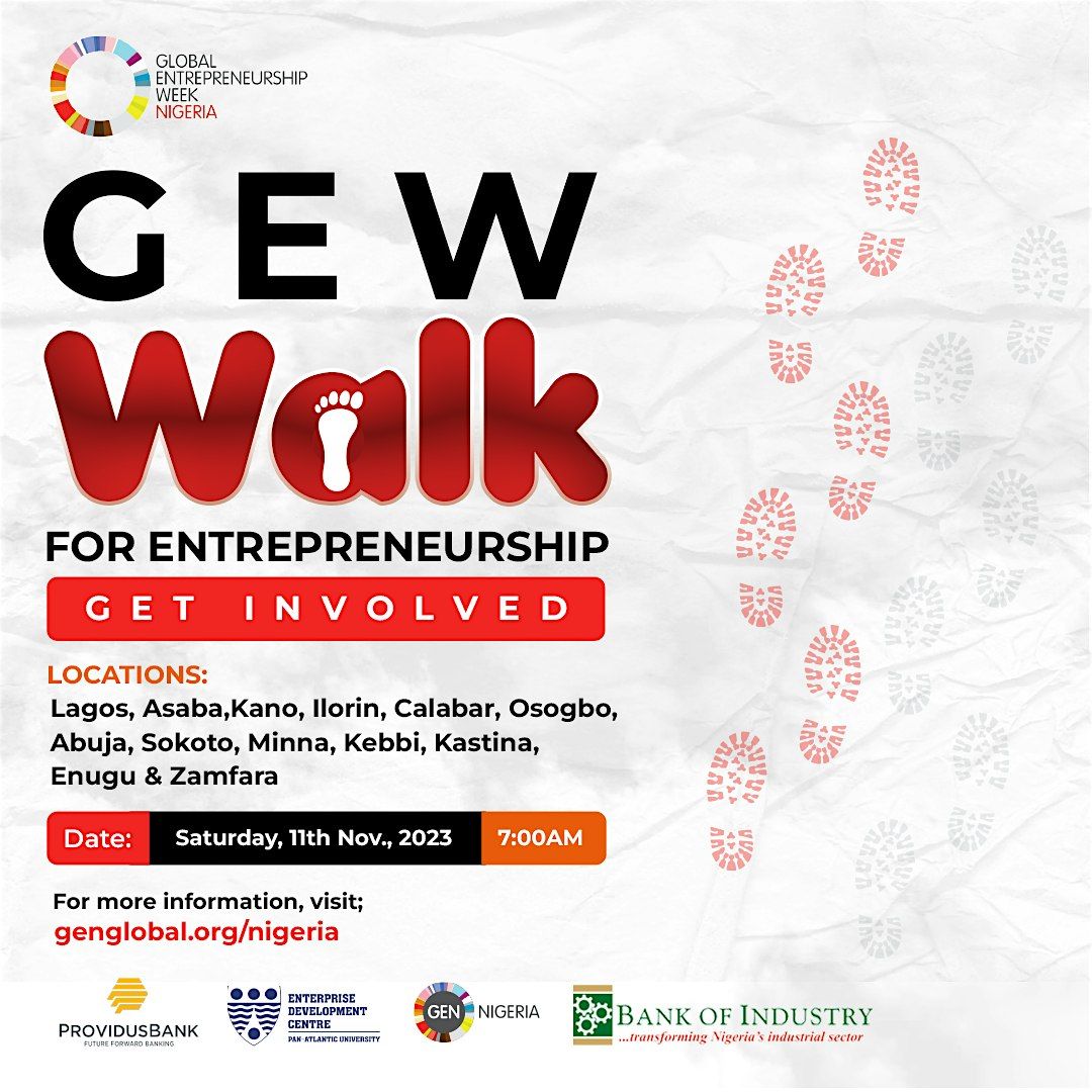 GEW Nigeria 2024: GEW Walk for Entrepreneurship Lagos