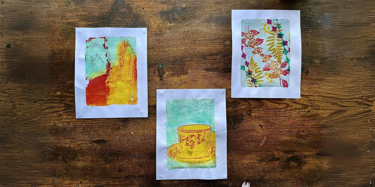 Weekend Workshop: Printing with Gel Plates