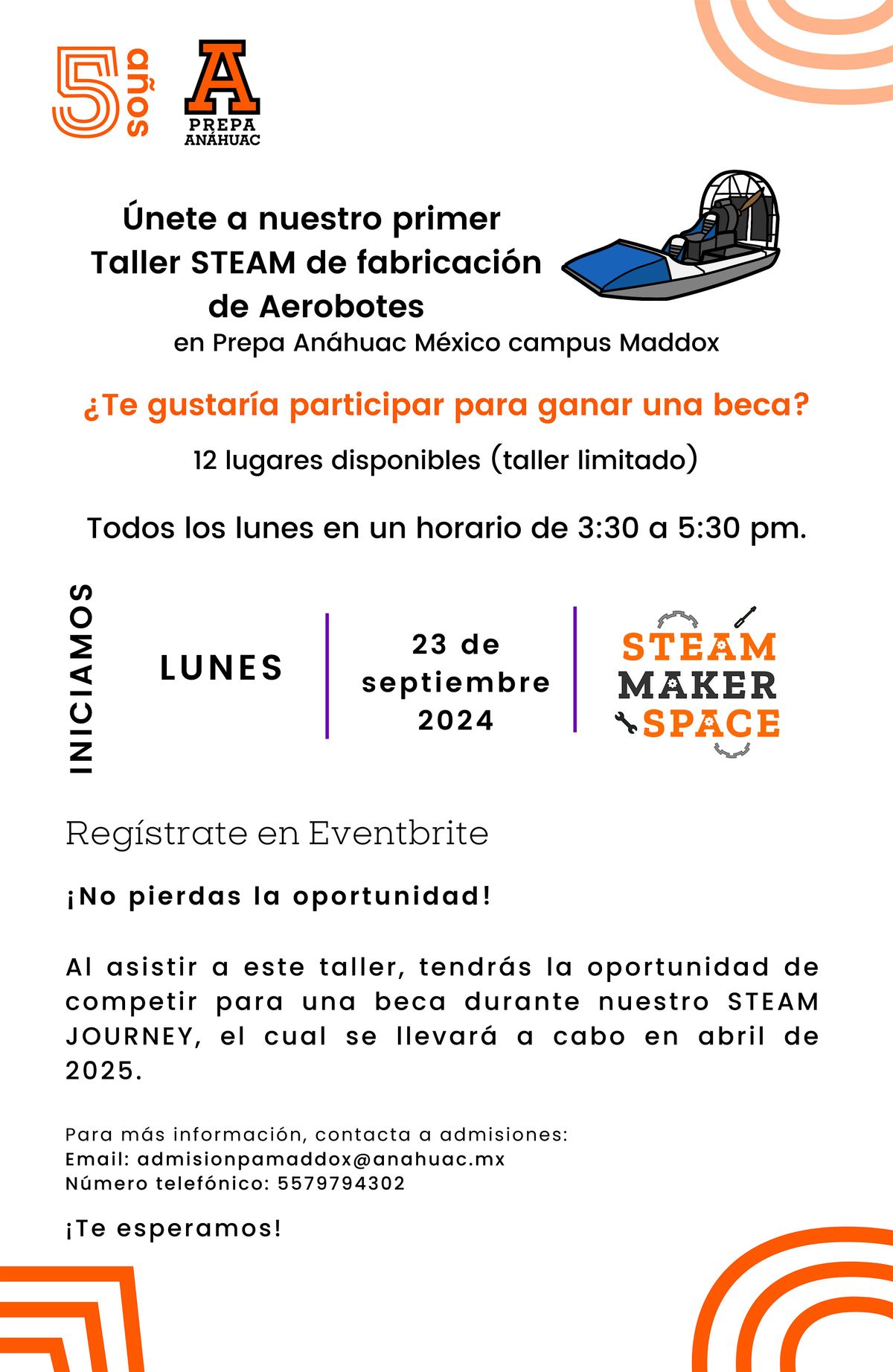 Taller STEAM de fabricaci\u00f3n de Aerobotes