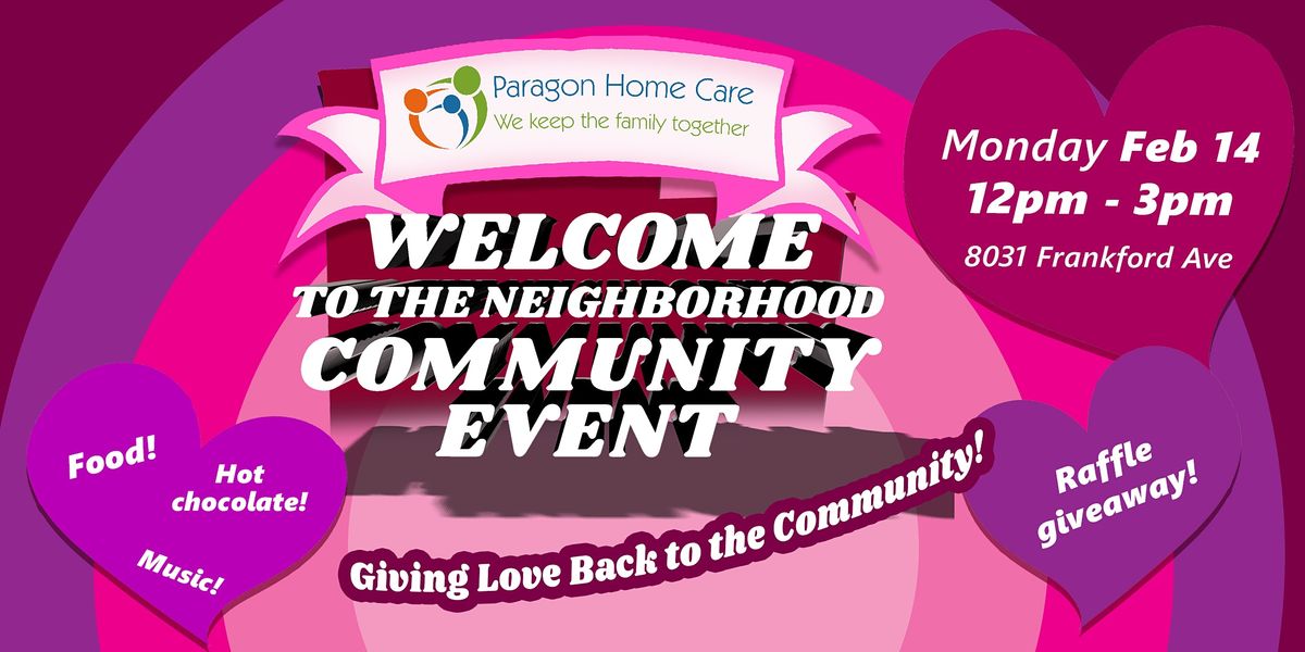 Paragon Home Care: Welcome to the Neighborhood Event