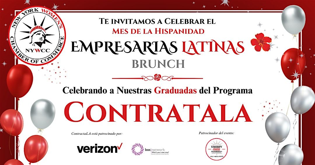 Empresarias Latinas Brunch y ContractaLA Celebraci\u00f3n de Graduaci\u00f3n