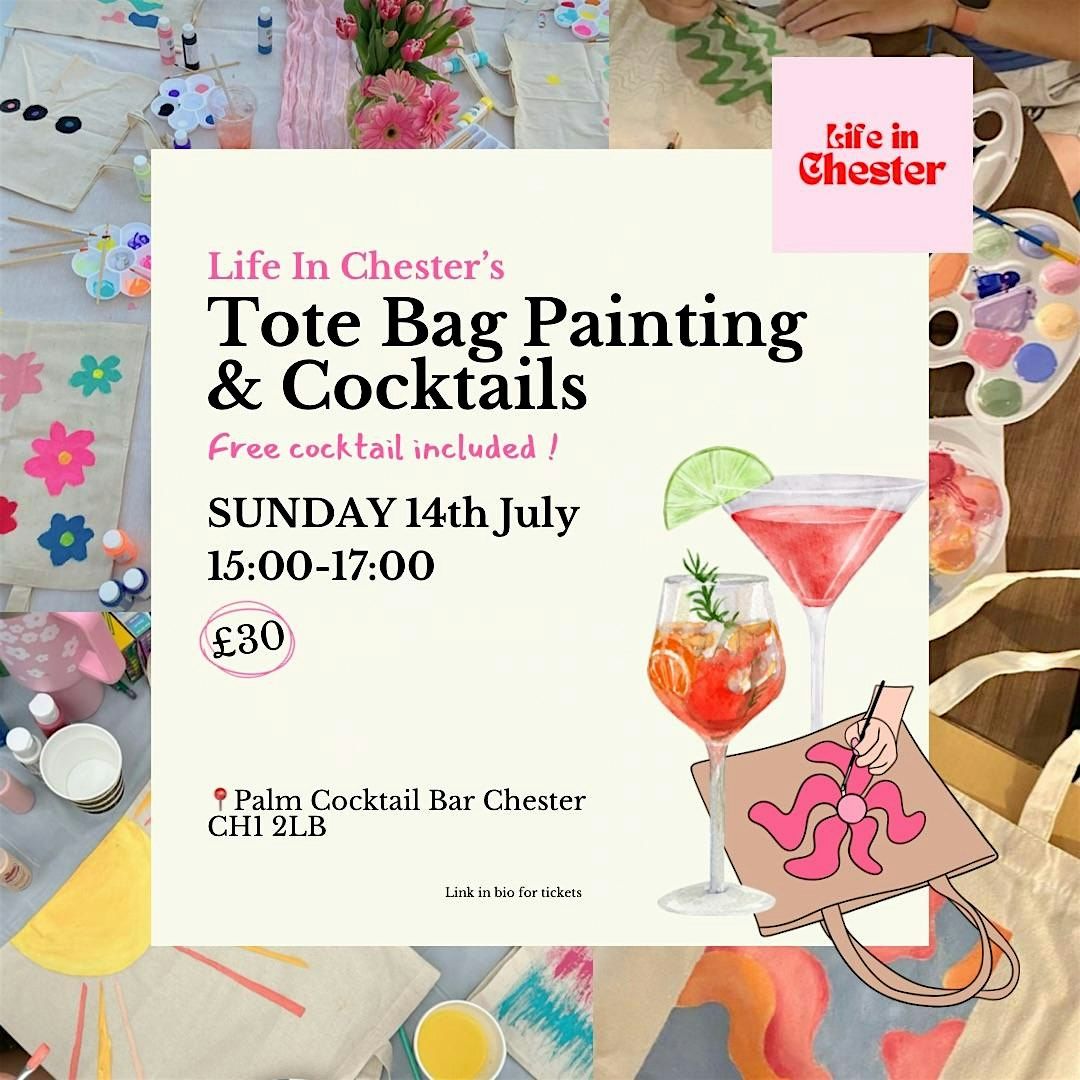 Tote Bag Painting & Cocktails