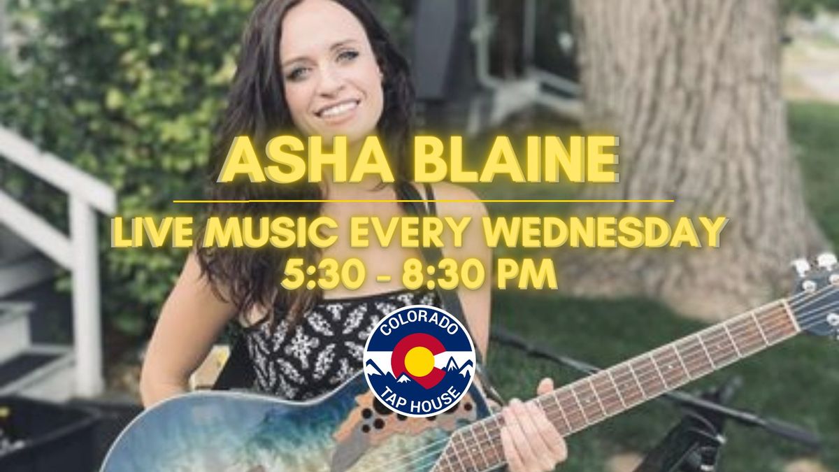 Live Music Wednesday - Asha Blaine