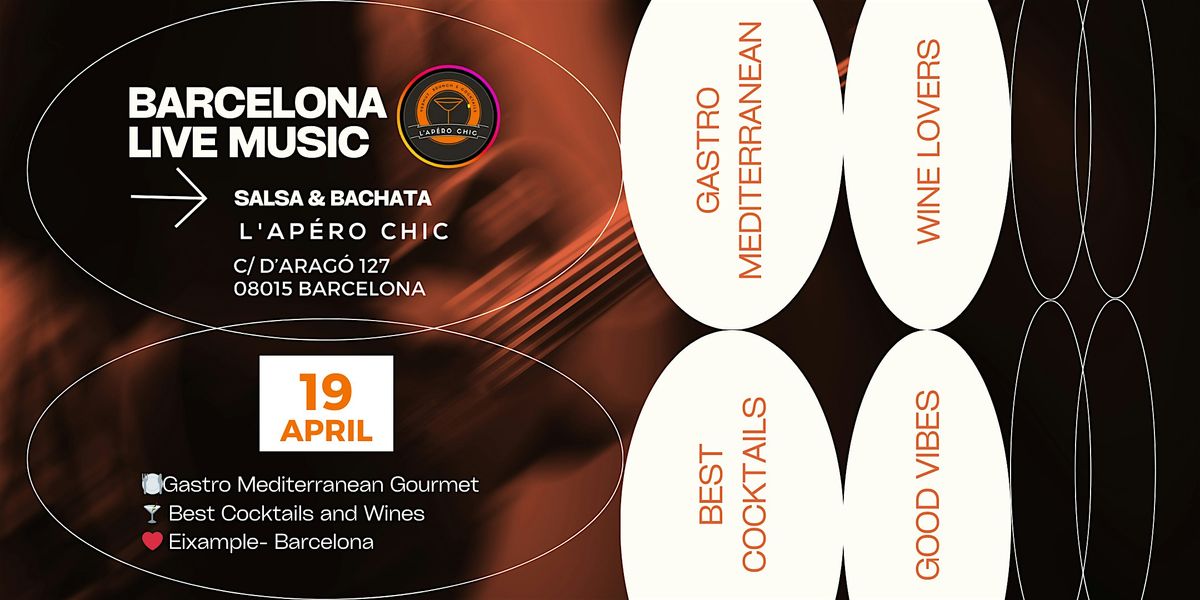 Barcelona Live Music - Salsa & Bachata - Vladimir D\u00edaz