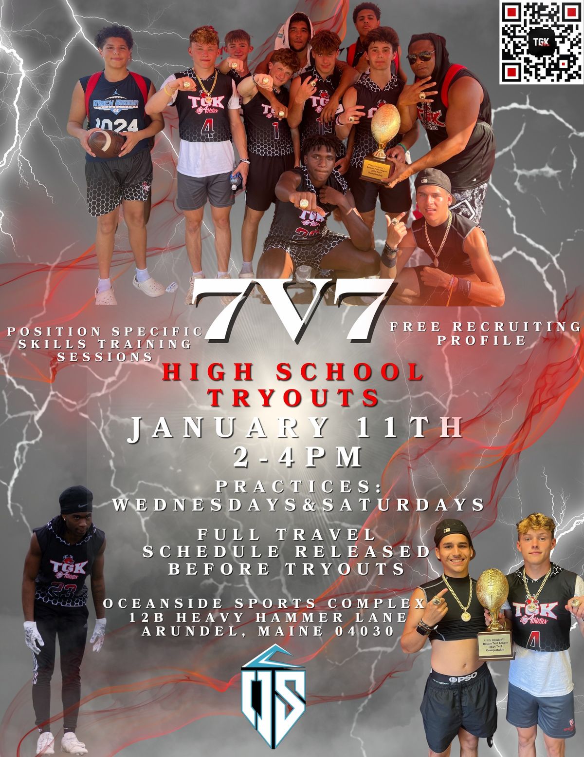 HIGH SCHOOL 7V7 TRYOUTS 