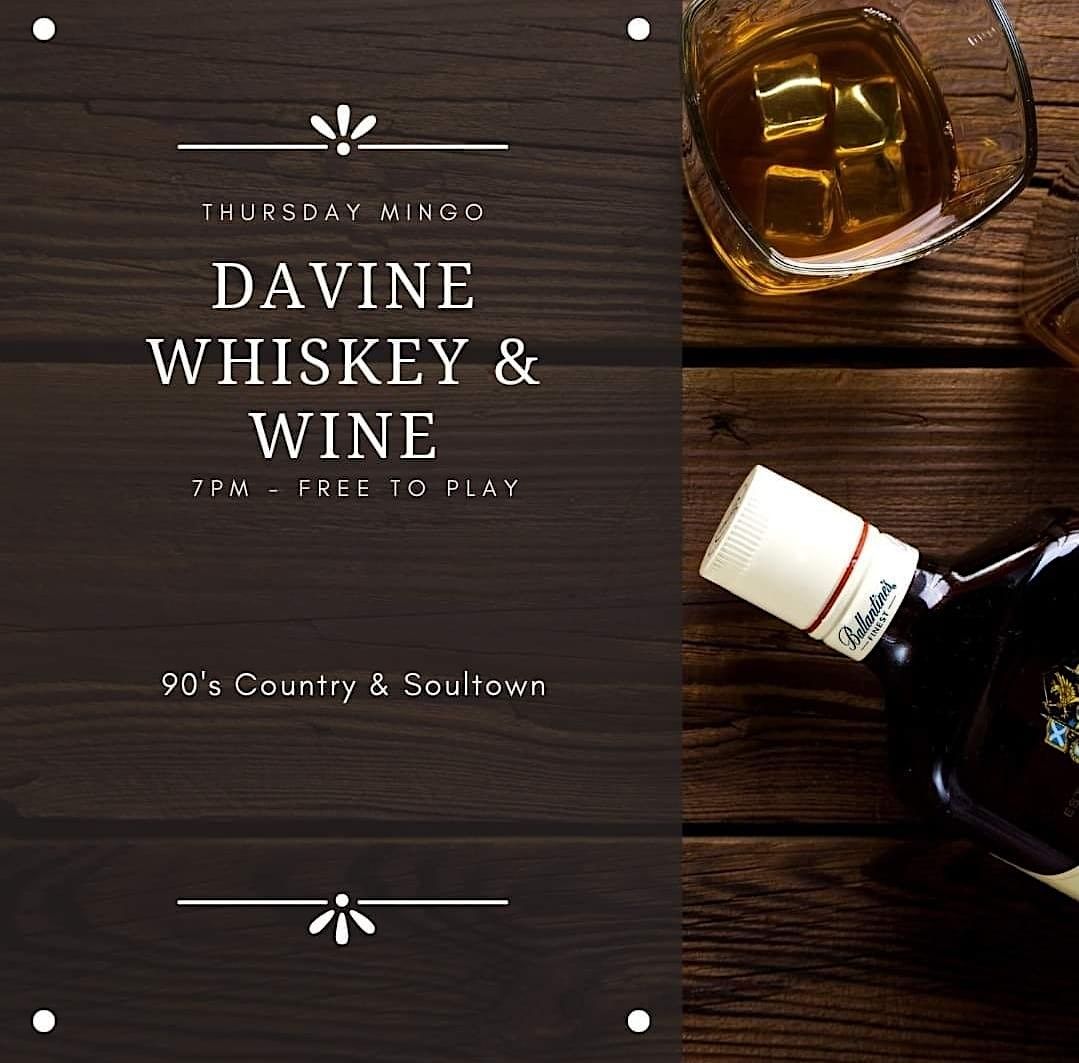 Mingo @ DaVine Whiskey & Wine