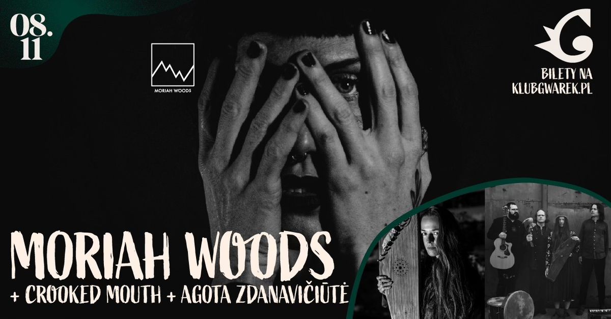 Moriah Woods & Crooked Mouth & Agota Zdanavi\u010di\u016bt\u0117 | 08\/11\/2024 | Krak\u00f3w, Klub Gwarek